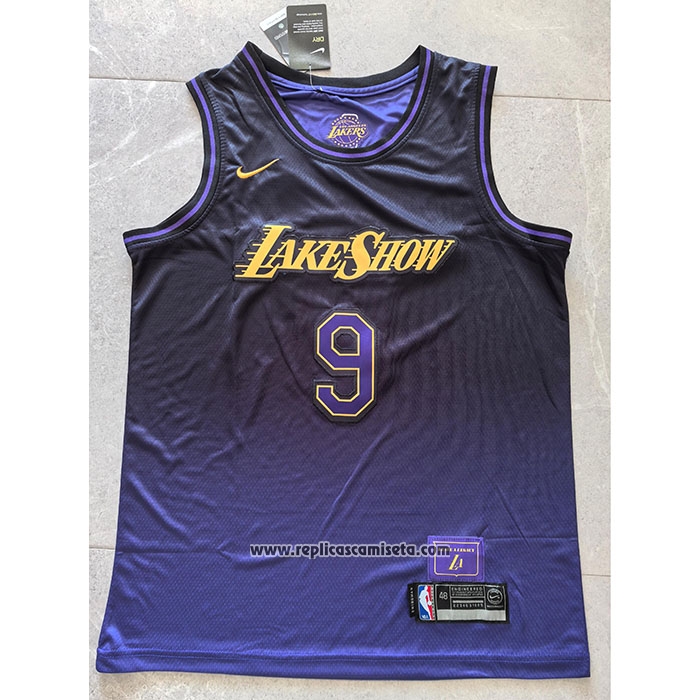 Camiseta Los Angeles Lakers James JR. #9 Ciudad 2024-25 Violeta